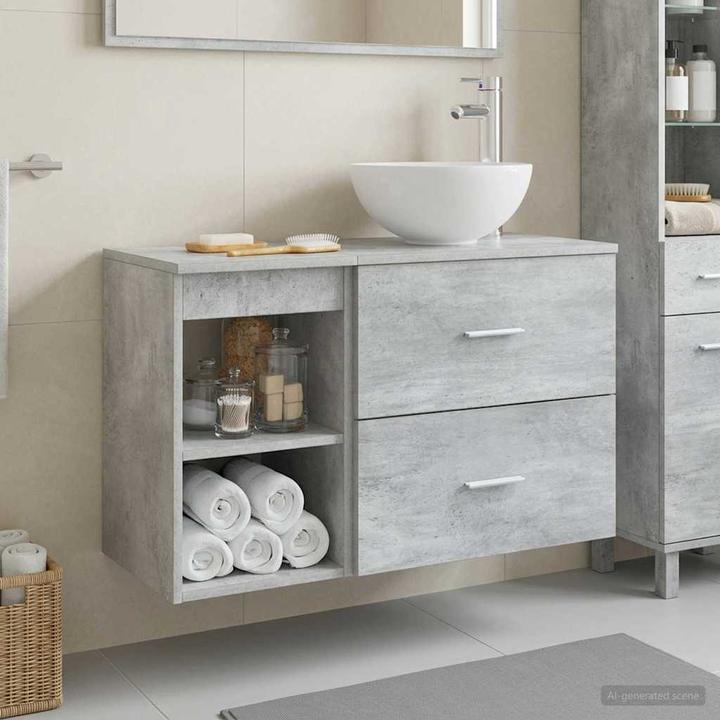 Actual product image vidaXL Badezimmermöbel-Set