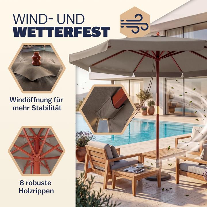 Produktbild Kingsleeve Sonnenschirm (3.30 m)