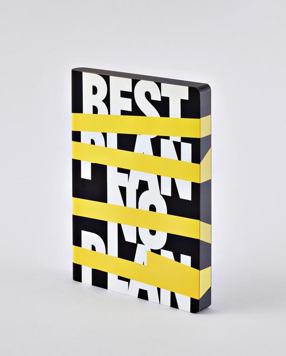 Produktbild Nuuna Graphic L, Best Plan - No Plan (22 x 16.5 cm, Gepunktet, Weicher Einband)