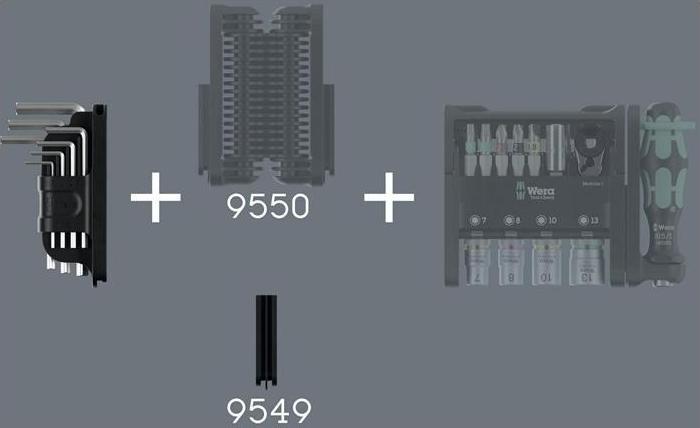 Produktbild Wera Tool-Check Modular Winkel- schlüssel 1