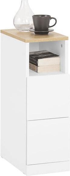 SoBuy Nachttisch mit 2 Schubladen (20 x 60 x 35 cm)