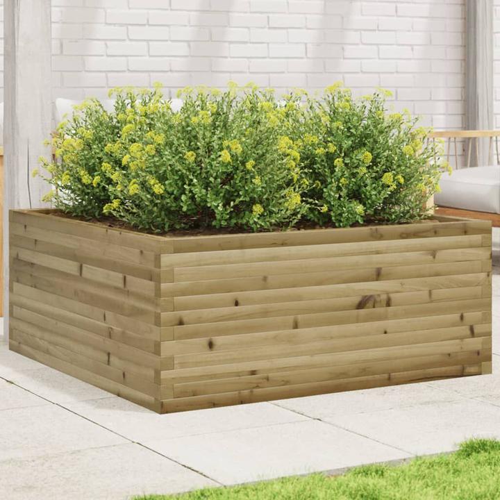 Actual product image vidaXL Planter Impregnated