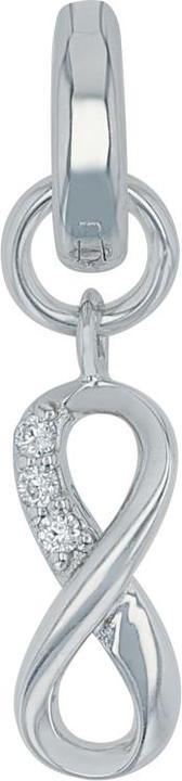 Image du produit Amor Charms pour femme, argent sterling 925, zirconium synth. | Infinity (Argent 925)