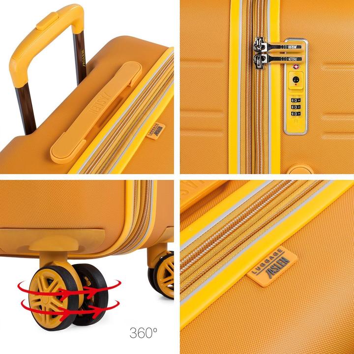 Actual product image Jaslen Medium Trolley Suitcase