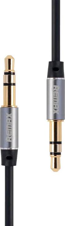 Actual product image Remax Mini jack 3.5mm AUX cable RL-L100 1m (black) (1 m, 3.5mm jack (AUX))