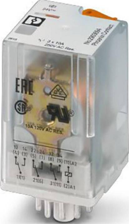 Produktbild Phoenix Contact REL-OR3 Plug In Power Relay 24AC/3X21