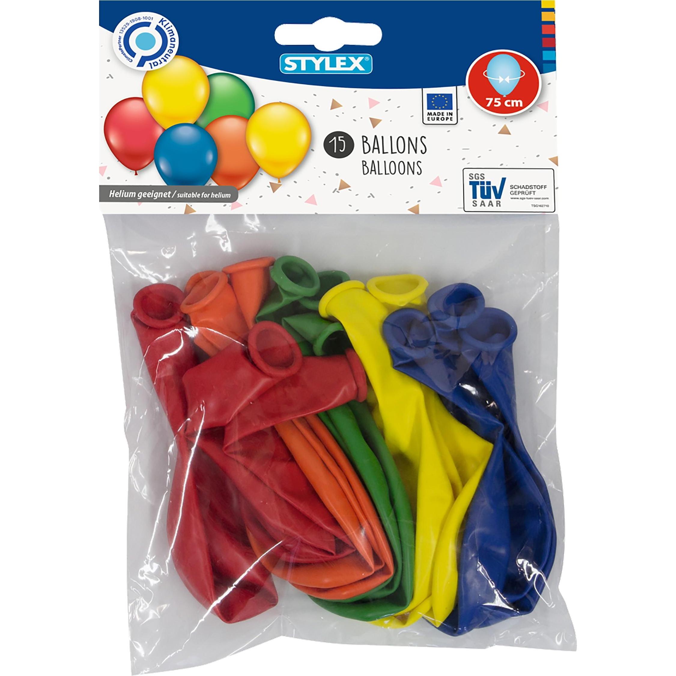 Stylex Helium Ballon 75cm 15st.