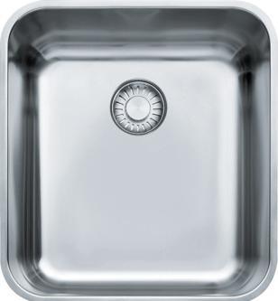 Image du produit Franke Evier en acier inoxydable Largo LAX 110-36 (Evier sous plan, 41.40 cm, 38.40 cm)