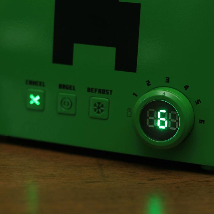 Immagine prodotto Ukonic Minecraft Toaster Green Creeper Cube