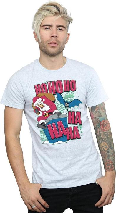 Image du produit Mens Batman And Joker Ha Ha Ha Ho Ho Ho T-Shirt (5XL)