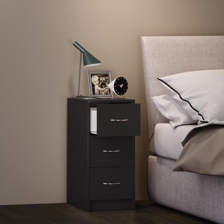 Produktbild VCM Holz Nachtschrank Boxal Maxi mit Schublade (30 x 35 x 65 cm)