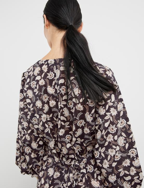 Produktbild Taifun Kleid Langarm kurz Midikleid mit Ballonärmeln (44)