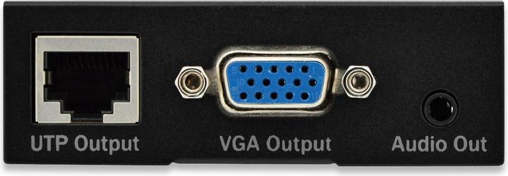 Produktbild Digitus VGA-UTP Extender 300m Sender/Empfaenger Kit 1920x1200 inkl. Netzteil