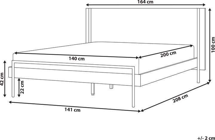 Actual product image Beliani Libermont (140 x 200 cm)