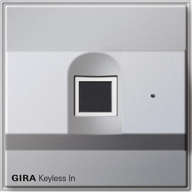 Gira Unité de lecture Keyless In Fingerprint TX 44 F Alu (Empreinte digitale)