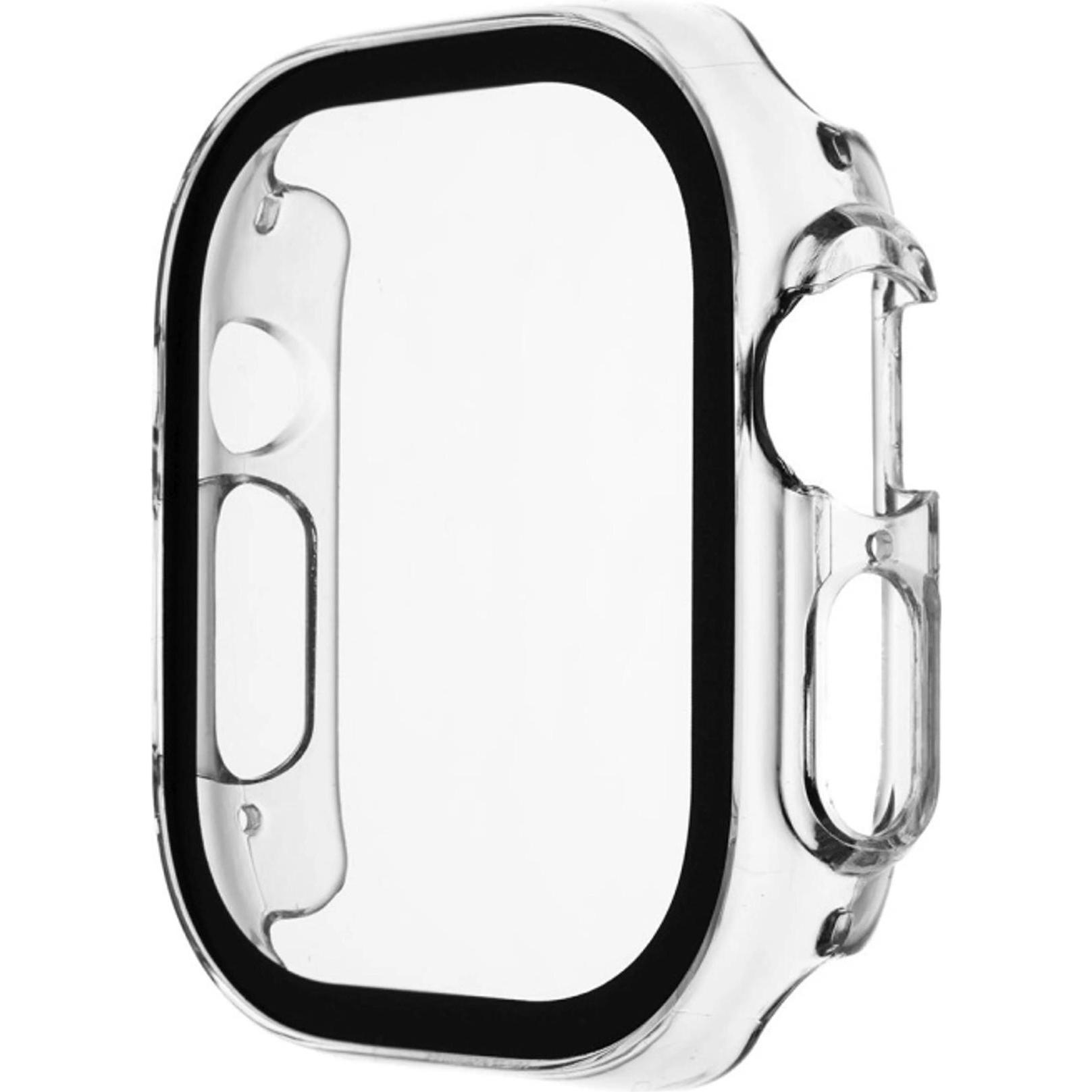 Fixed Pure case, Apple Watch 49 mm, transparent, Accessori per smartwatch, Trasparente
