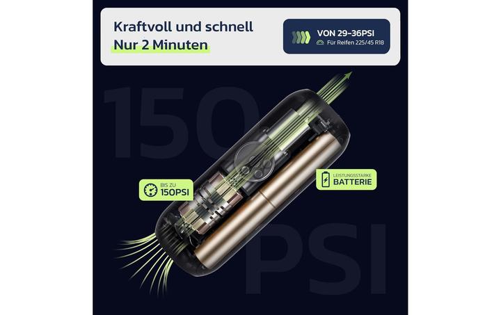 Produktbild Woowind LP1 Portable & Smarte Luftpumpe