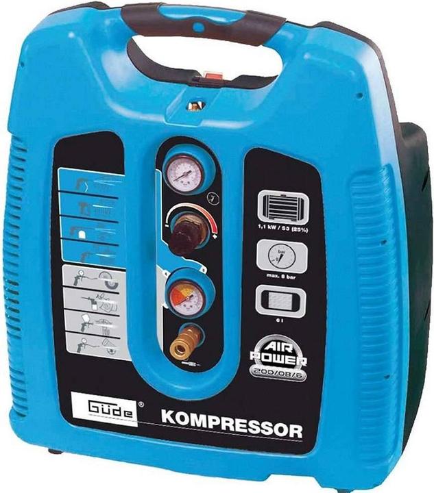 Produktbild Güde Airpower 200/08/6 (8 Bar, 6 l)