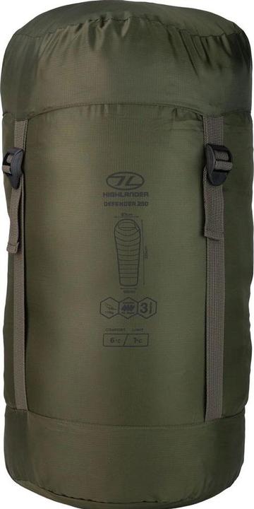 Produktbild Highlander Schlafsack Defender 250 (225 cm)