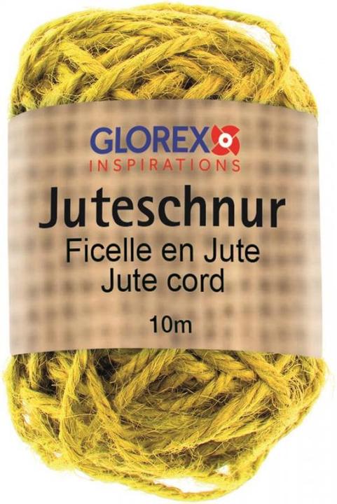 Glorex Corda di iuta 10m giallo