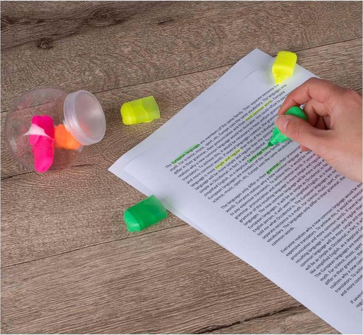 Actual product image Topwrite Mini highlighter 4 pcs. (4x)