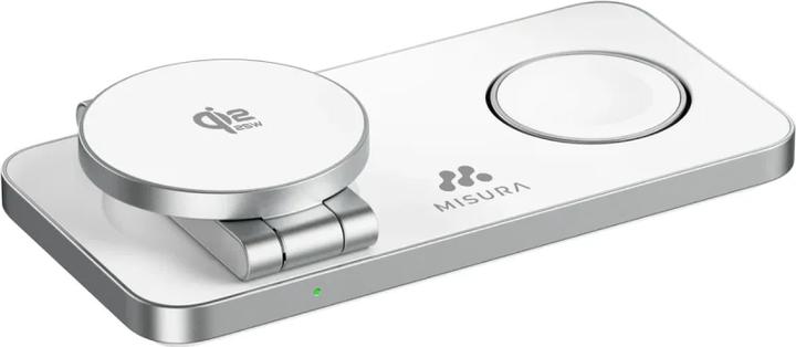 Actual product image Misura MH11 Pro 3-in-1 Faltbare Kabellose Ladestation - WHITE (25 W)