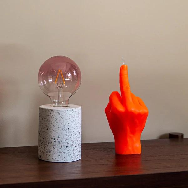Image du produit Candle Hand F*ck you neon (1 pcs)