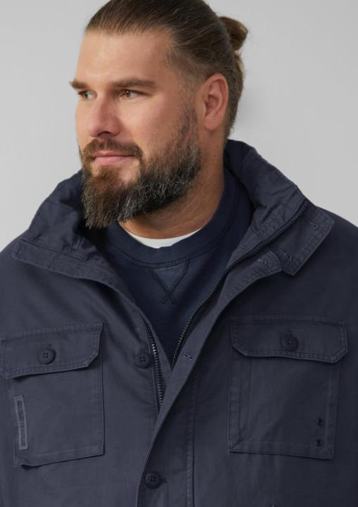 Immagine prodotto S.Oliver Outdoor-Jacke Jacke im Utility-Stil mit Kapuze im Kragen (4XL)