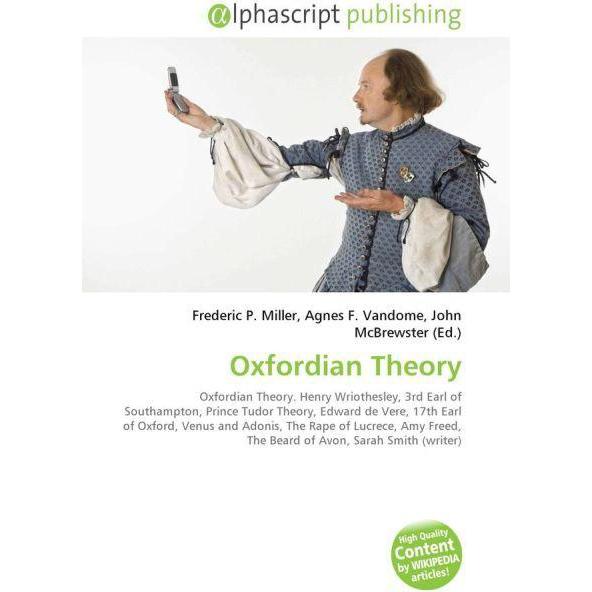 Oxfordian Theory, Fachbücher von John McBrewster, Frederic P. Miller, Agnes F. Vandome