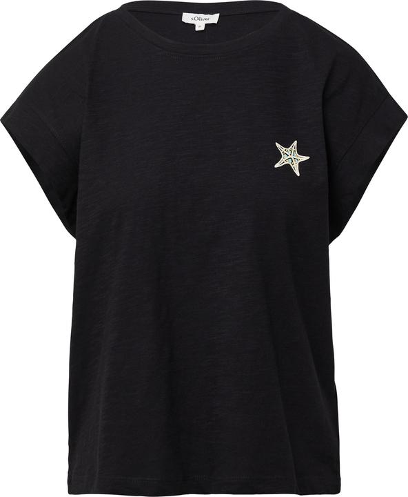 Produktbild S.Oliver T-Shirt T-Shirt im Relaxed Fit mit kleinem Artwork (36)