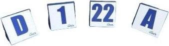 Actual product image Petcenter Number signs for courses | Numbers 25-40 (Dog activity toy)