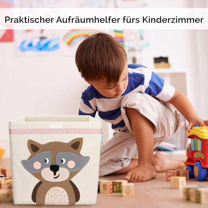 Actual product image Glückswolke Aufbewahrungsbox mit Deckel (33 x 33 x 33 cm, 35.94 l)