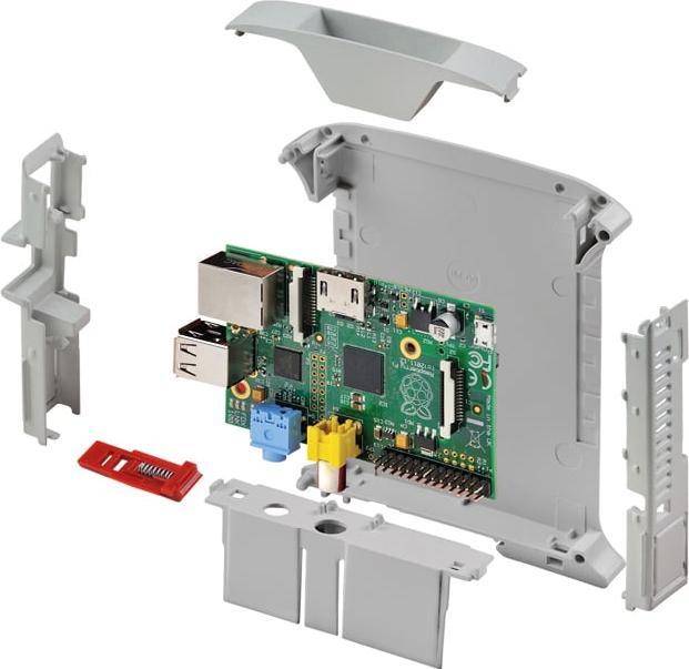 Produktbild Italtronic Hutschienengehäuse 10.0012225.RPI für Raspberry Pi (Gehäuse)