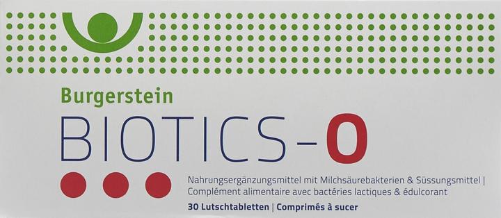 Produktbild Burgerstein Biotics-O (30 Stk., Tabletten, 41 g)