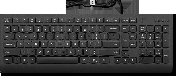 Actual product image Lenovo Essent.Wired Keyboard (US, Cable)