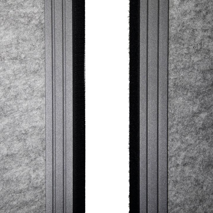 Immagine prodotto Maul Parete divisoria acustica MAULcocoon 9601089 grigio scuro 100,0 x 182,0 cm (100 x 182 cm)