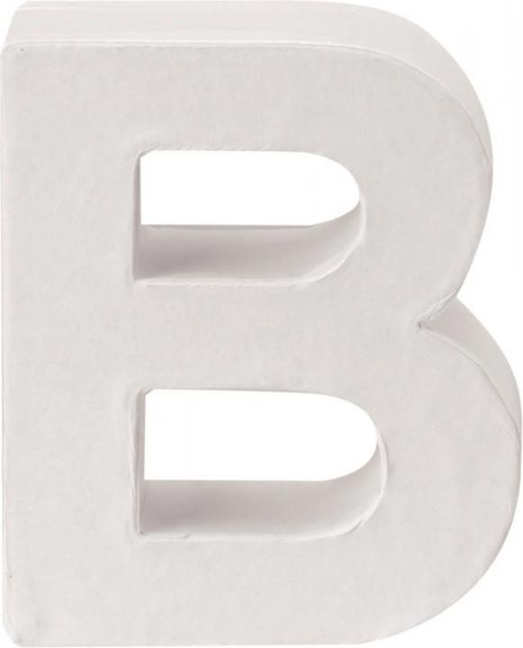 Image du produit Glorex Lettre B en carton 10x3,5cm
