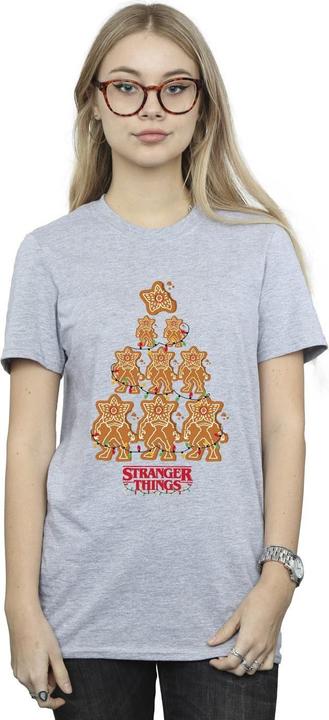 Immagine prodotto Netflix Stranger Things Gingerbread Maglietta Ampia Donna (3XL)