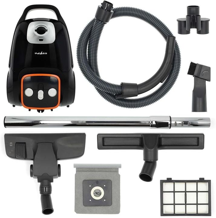 Actual product image Nedis Staubsauger mit Beutel | Mit Beutel | 700 W | Staubkapazität: 3.0 l | Kombi-Bürste | Aktionsra