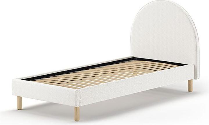 Produktbild Vipack Moon Bett 90X200 Weiss Boucle (90 x 200 cm)
