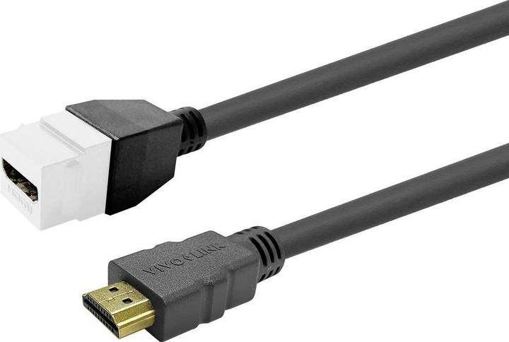 Actual product image Vivolink Keystone White HDMI Female to (7.50 m)