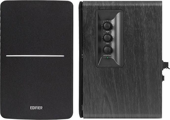 Productafbeelding Edifier Gevoede Bluetooth boekenplankluidsprekers R1280DBS Zwart, Bluetooth, Draadloze verbinding (1 paar, 42 W)