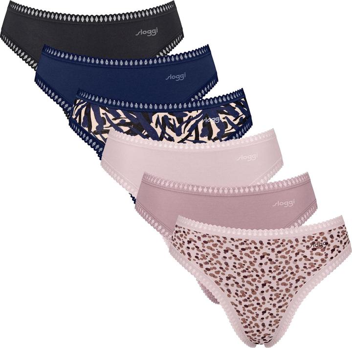 Immagine prodotto Sloggi GO Crush High leg C6P (XS, confezione da 6)