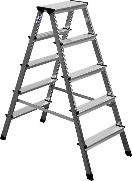 Immagine prodotto Krause Scala a due gradini in alluminio (Scala doppia, 115 cm)