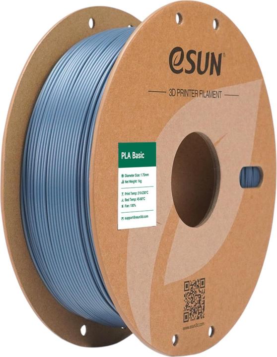 eSUN PLA BASIC 1,75mm GREY 1kg (PLA, 1.75 mm, 1000 g, Gris)