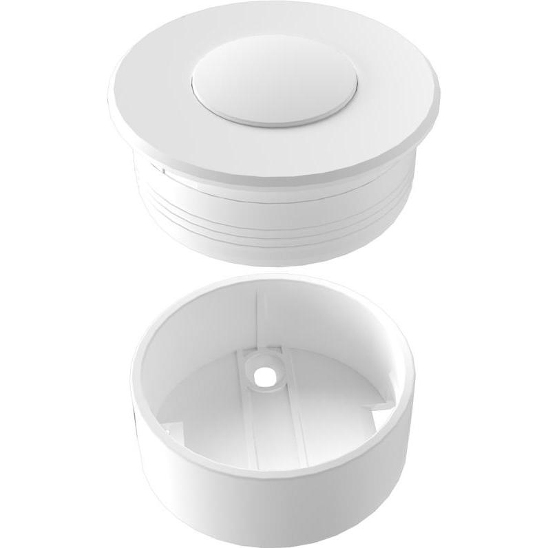 OK-Line Einbauschalter Piezo 12/24 V, Taster + Schalter, Schwarz