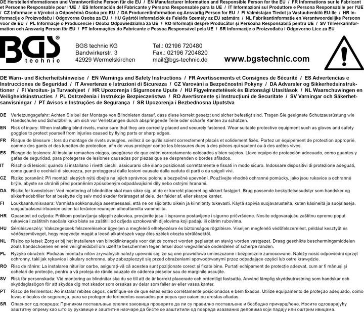 Immagine prodotto BGS Assortimento di rivetti ciechi | alluminio | Ø 2,4 - 4,8 mm | 400 pezzi.