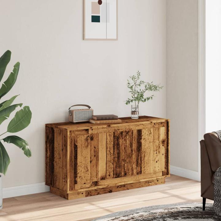 Produktbild vidaXL Sideboard Kommode Anrichte Beistellschrank Altholz-Optik Holzwerkstoff (102 x 35 x 55 cm)