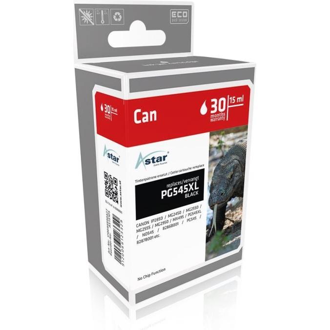 Astar, Druckerpatrone, Schwarz - kompatibel - Tintenpatrone (BK)