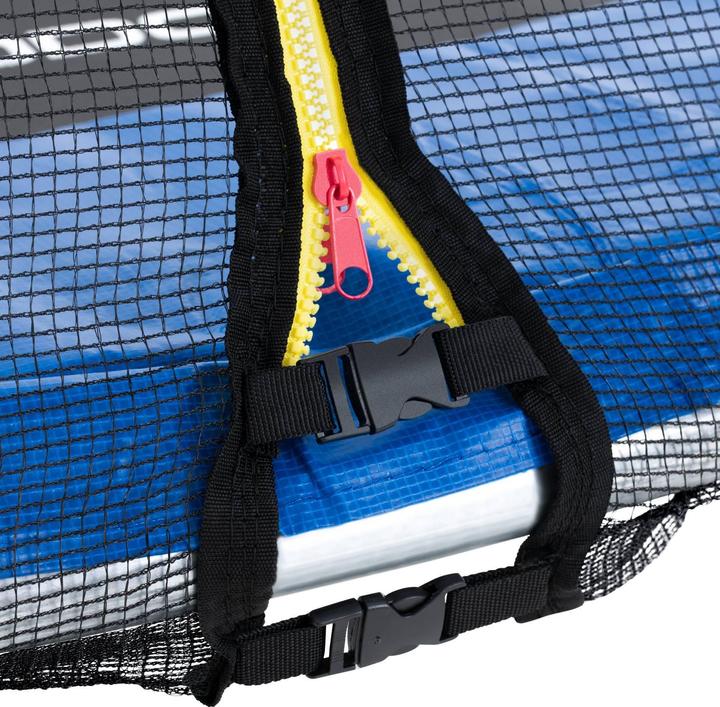 Produktbild Uniprodo Trampolin Gartentrampolin Komplettset Outdoor Kindertrampolin Set Randabdeckung (240 cm)